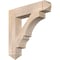 Ekena Millwork Balboa Arts & Crafts Smooth Bracket, Douglas Fir, 5 1/2"W x 30"D x 30"H BKT06X30X30BOA03SDF - alternate 1